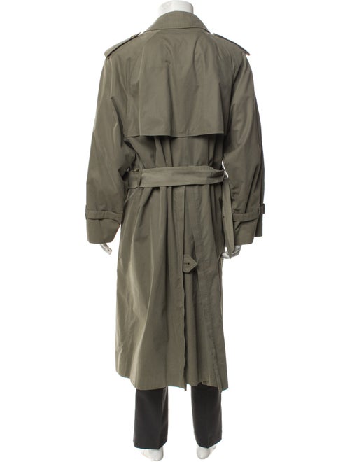 Burberry's House Check Pattern Trench Coat