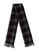 Burberry's Cashmere Plaid Print Scarf