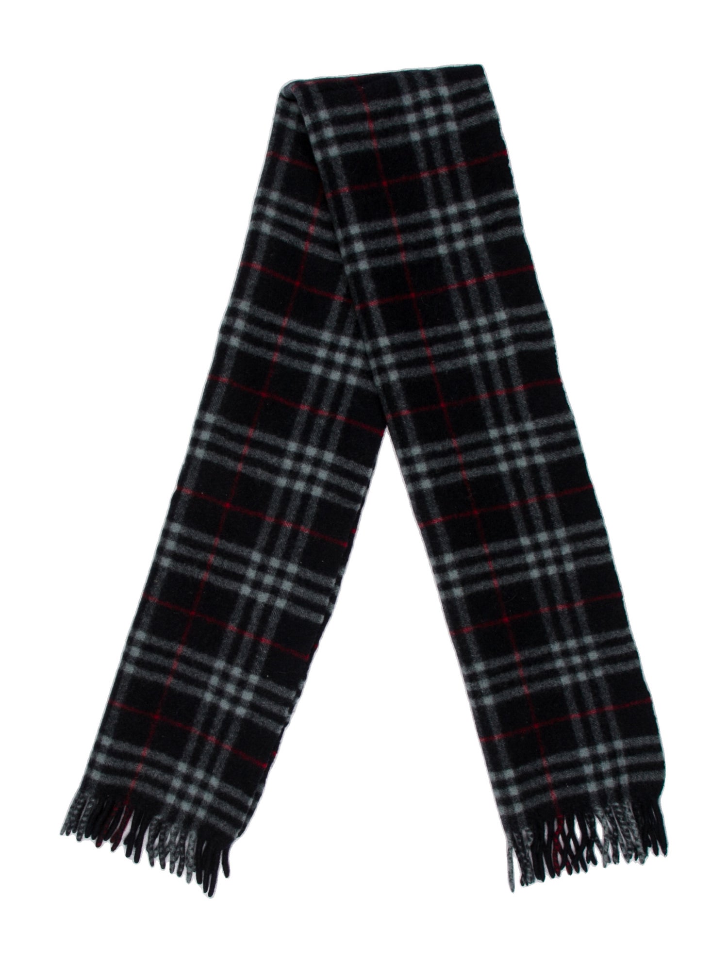 Burberry's Cashmere Striped Scarf