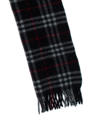 Burberry's Cashmere Striped Scarf