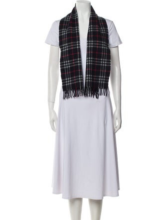 Burberry's Cashmere Striped Scarf