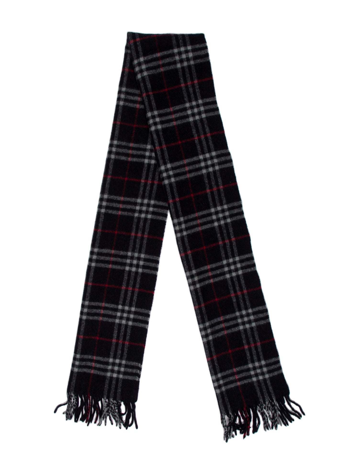 Burberry's Lambswool Striped Scarf
