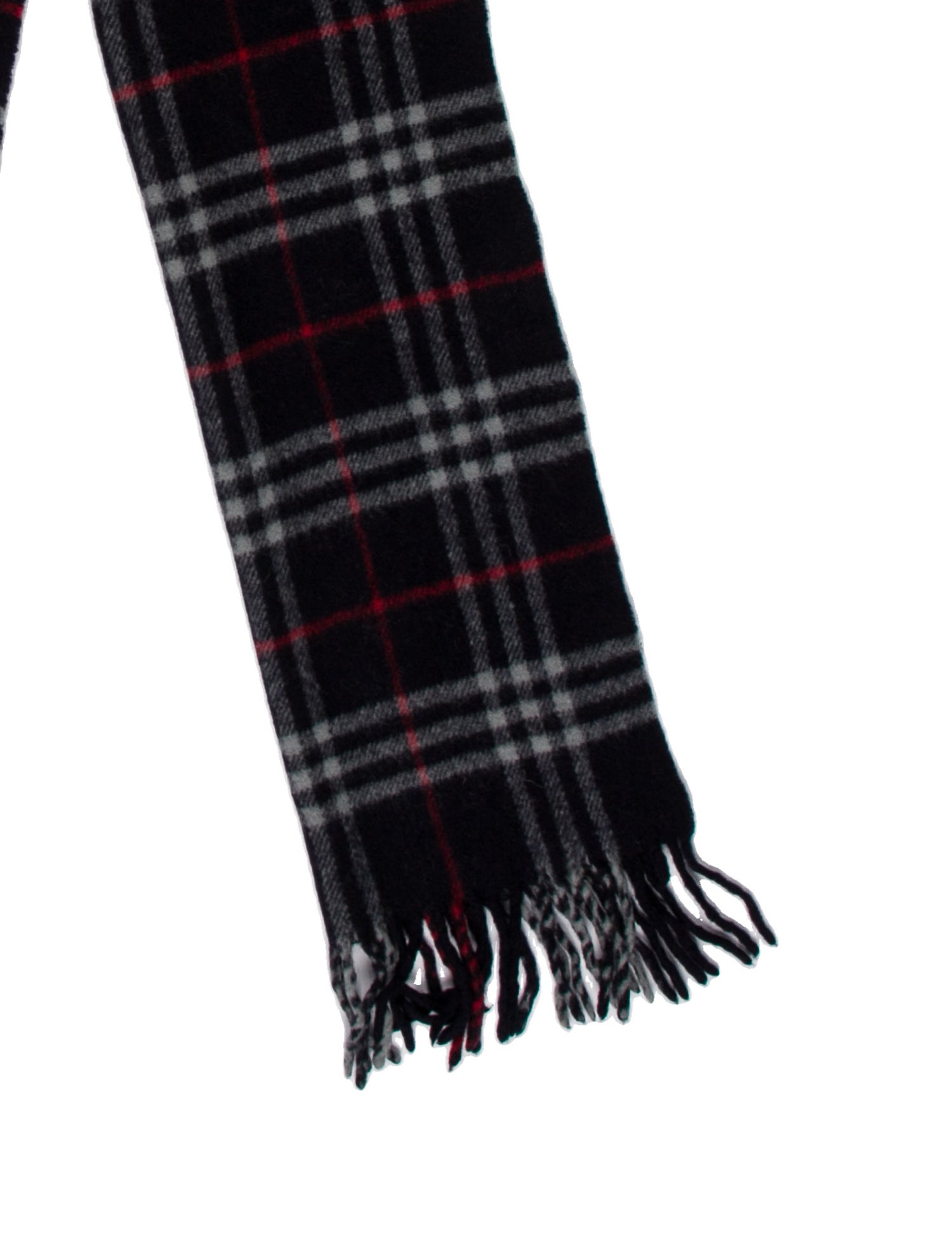 Burberry's Lambswool Striped Scarf