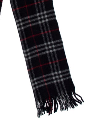 Burberry's Lambswool Striped Scarf