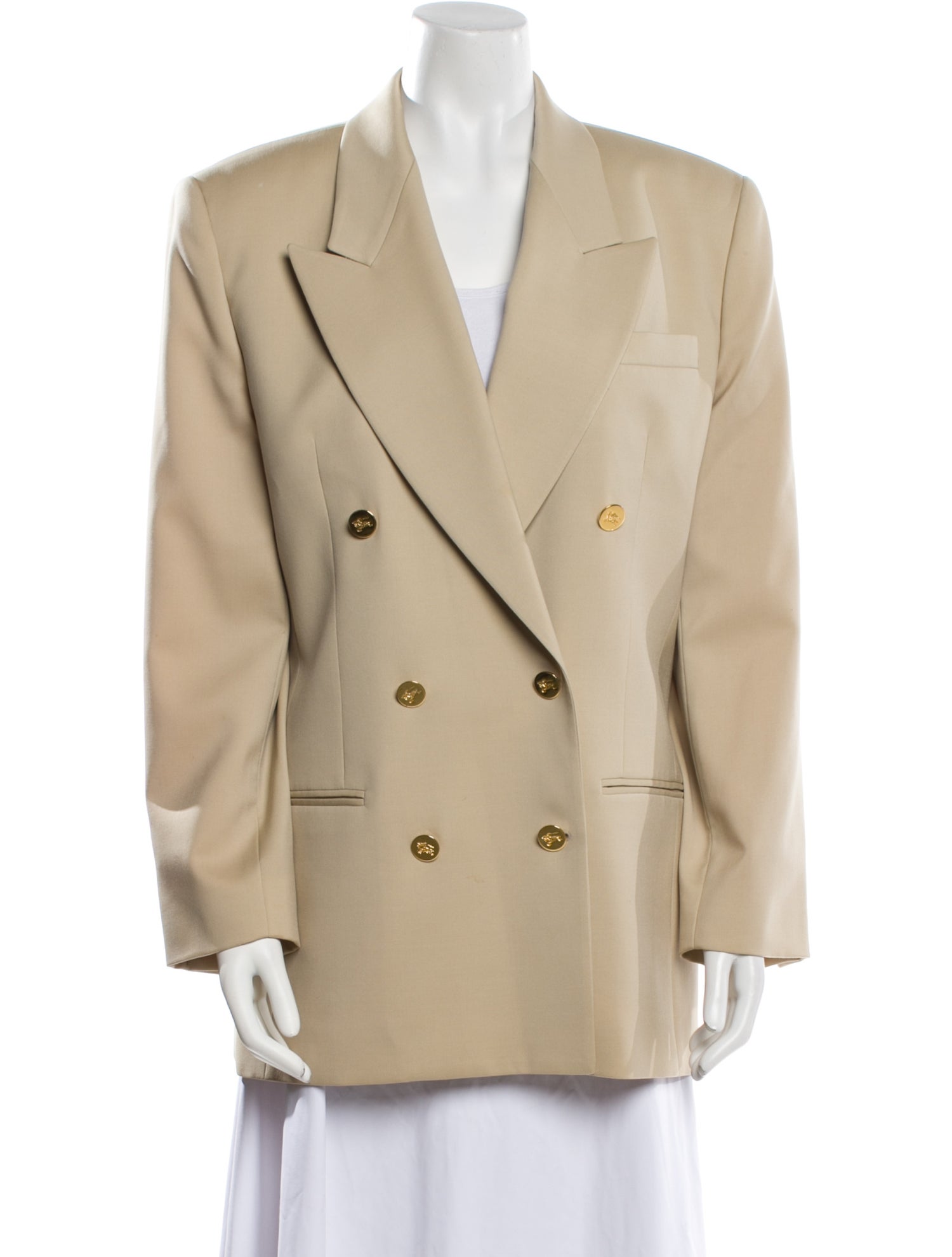 Burberry's Vintage Wool Blazer