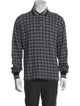 Burberry's Plaid Print Collar Polo Shirt
