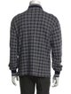 Burberry's Plaid Print Collar Polo Shirt