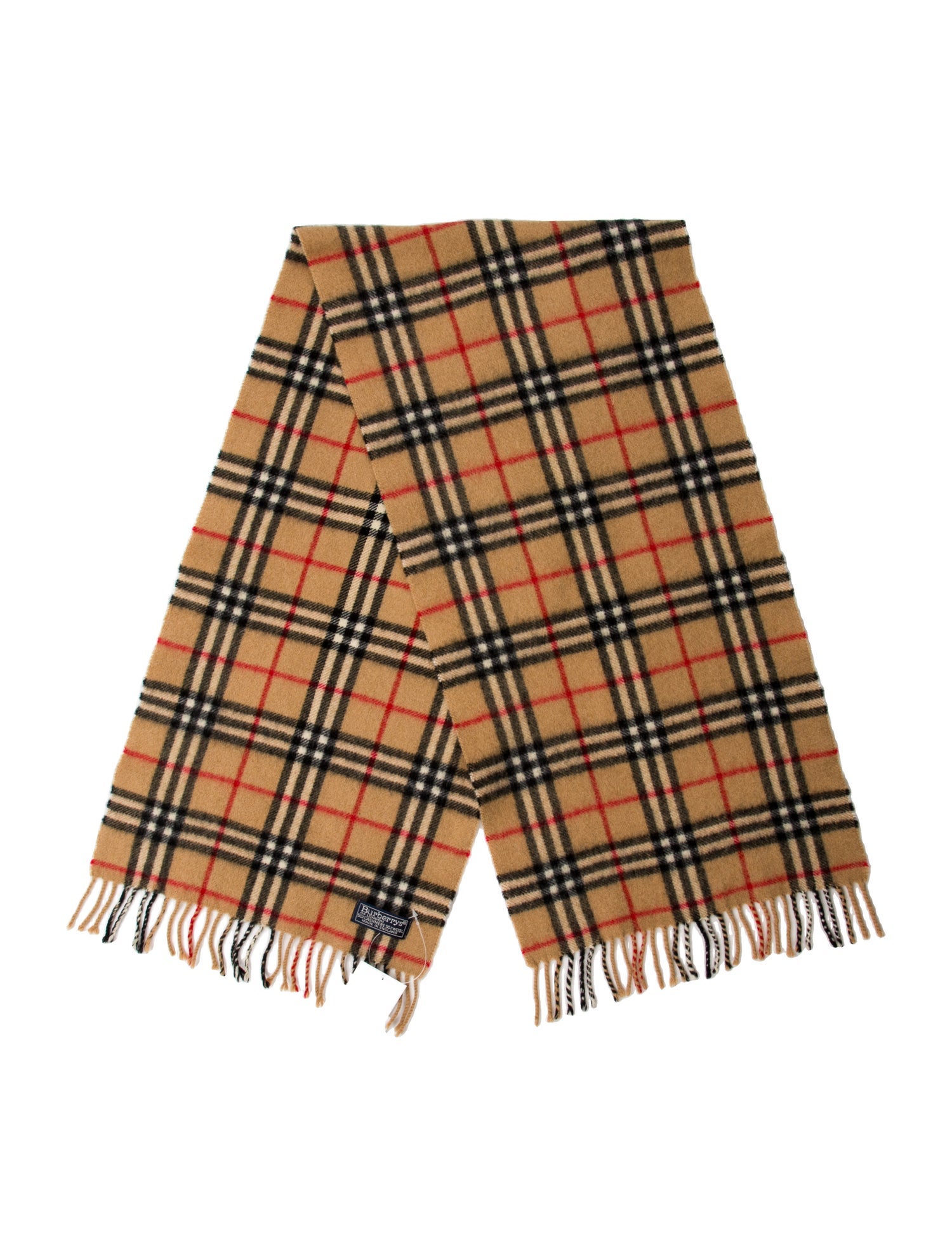 Burberry's Cashmere Striped Scarf