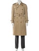 Burberry's House Check Pattern Trench Coat