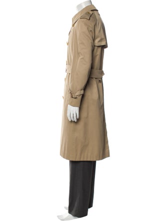 Burberry's House Check Pattern Trench Coat