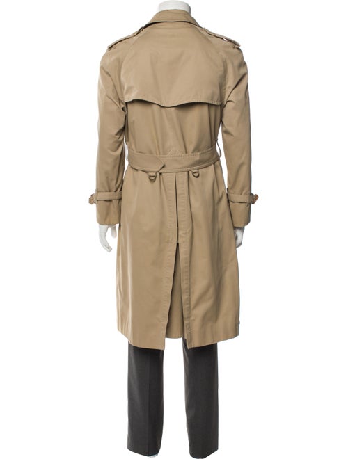 Burberry's House Check Pattern Trench Coat
