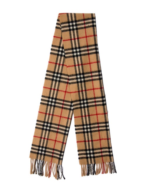 Burberry's Wool House Check Pattern Scarf