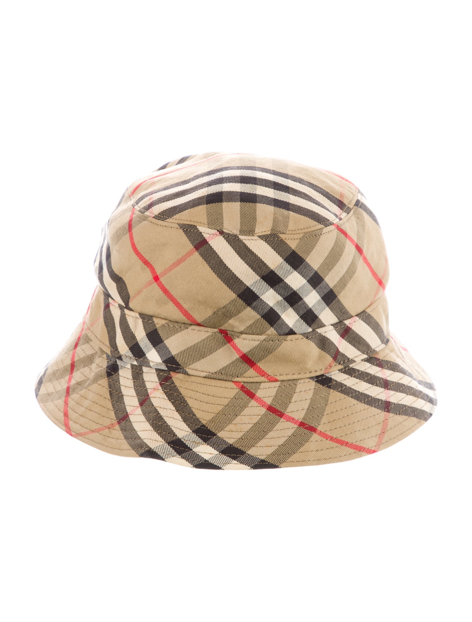Burberry's House Check Cotton Bucket Hat