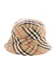 Burberry's House Check Cotton Bucket Hat