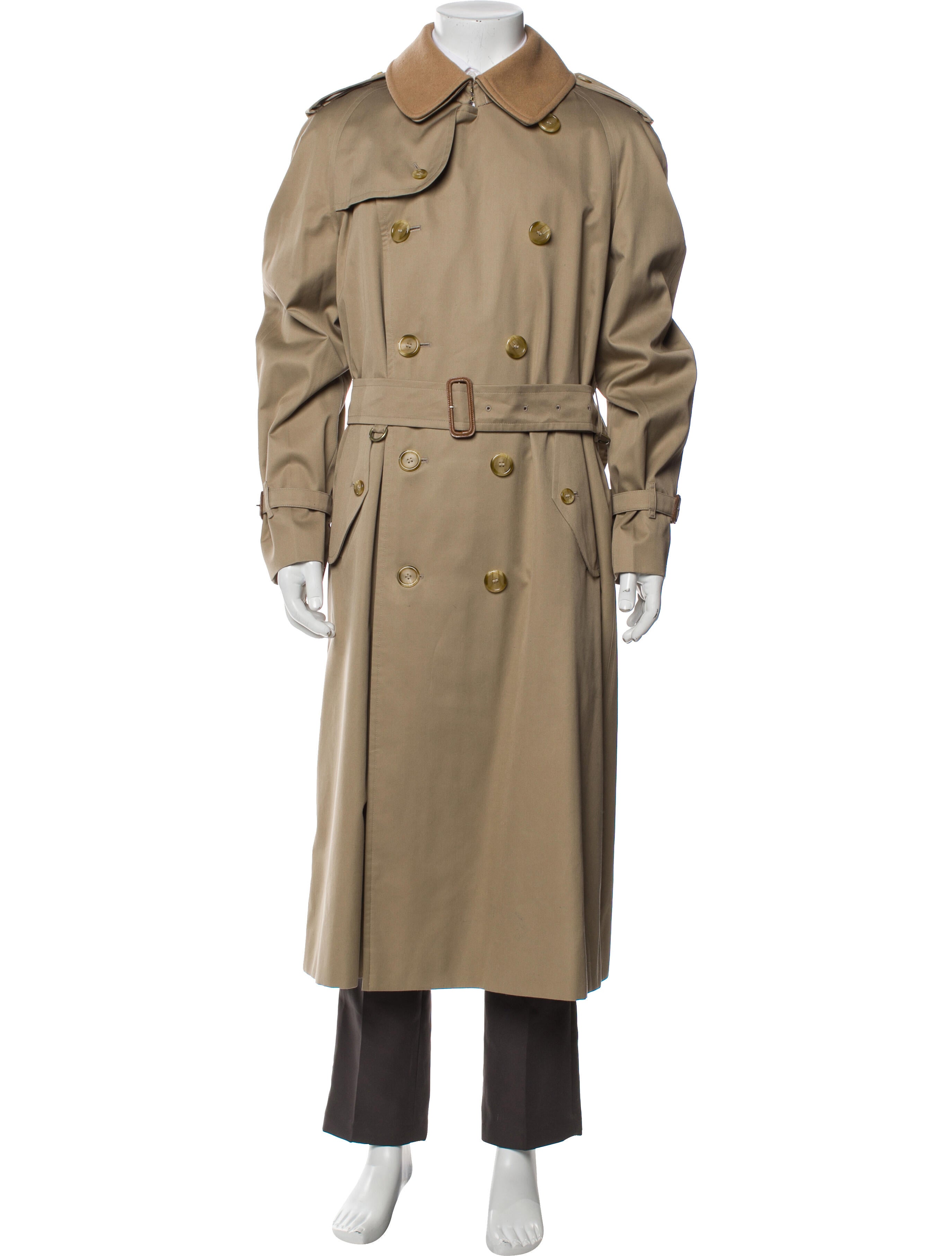 Burberry's Nova Check Pattern Trench Coat