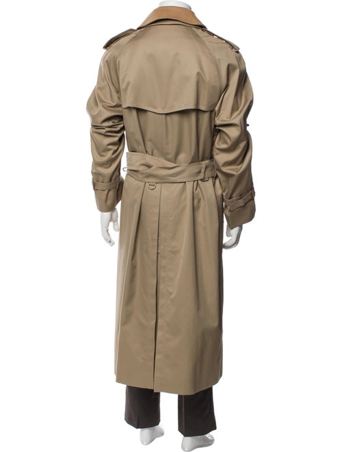 Burberry's Nova Check Pattern Trench Coat