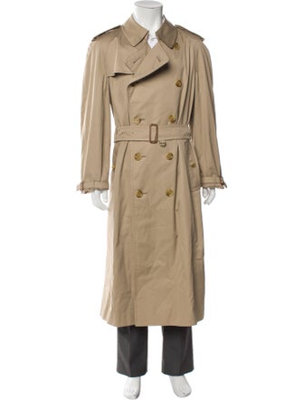 Burberry's Nova Check Pattern Trench Coat