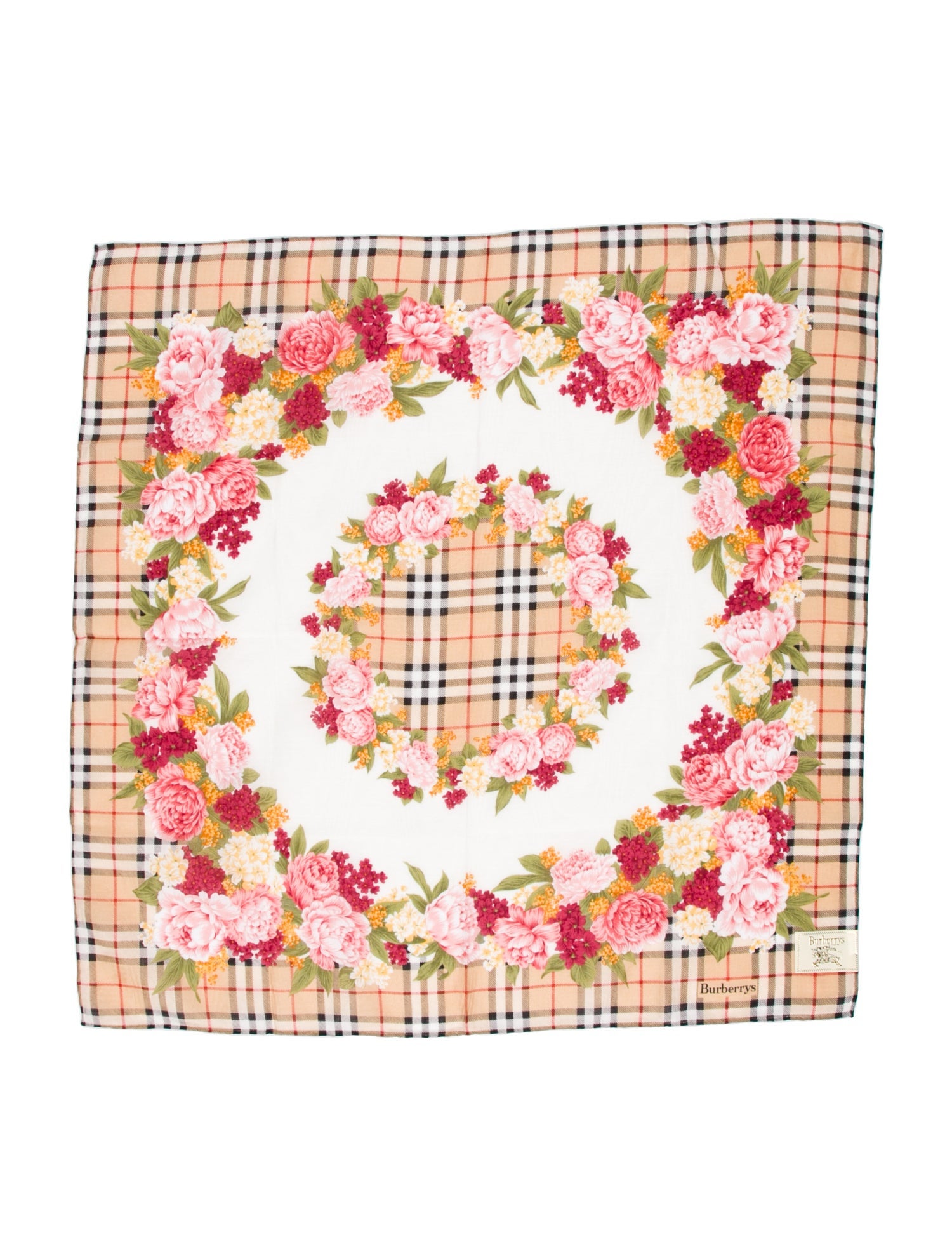 Burberry's Silk Printed Scarf