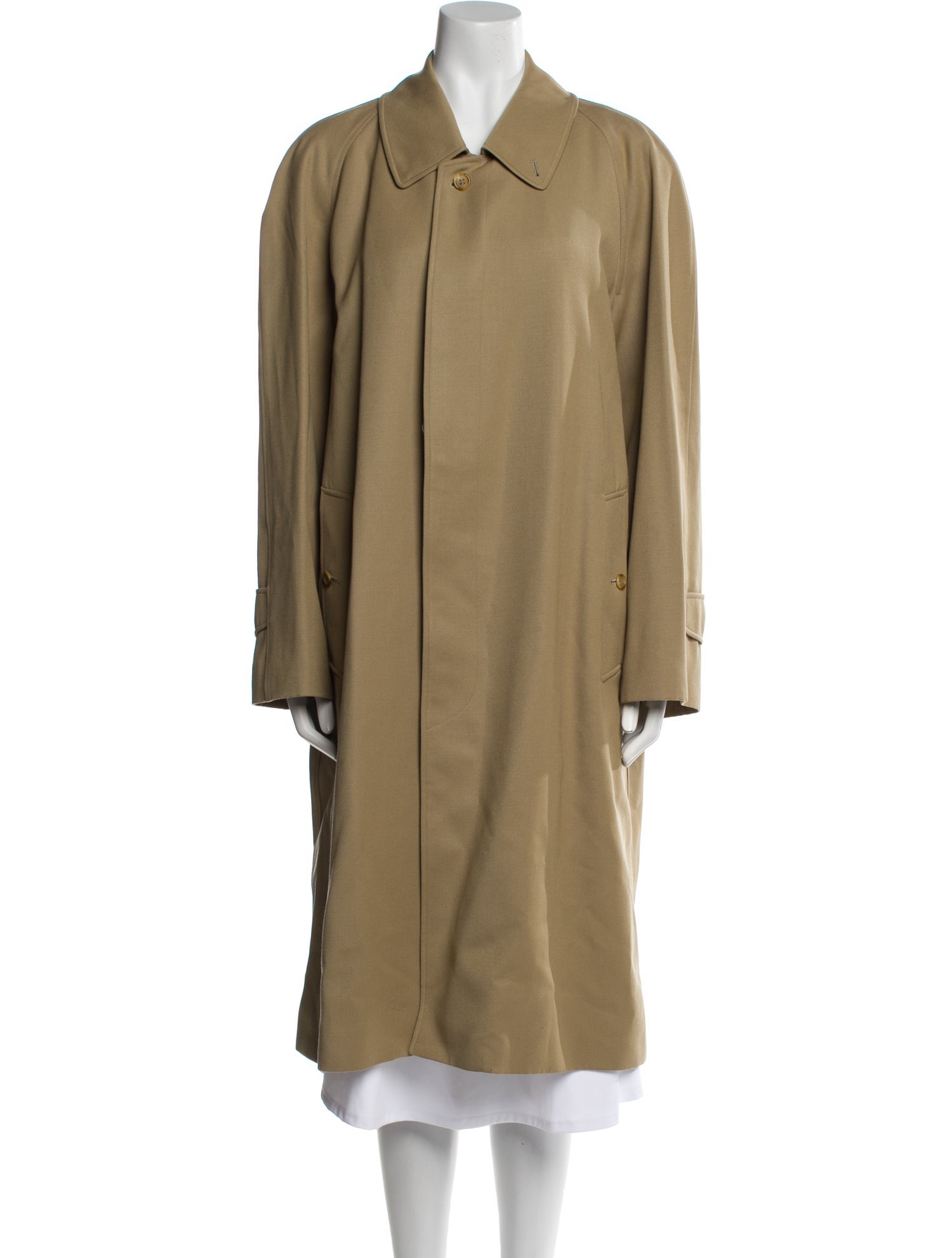 Burberry's Wool Trench Coat w/ Tags