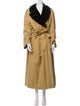 Burberry's Wool Faux Fur Coat