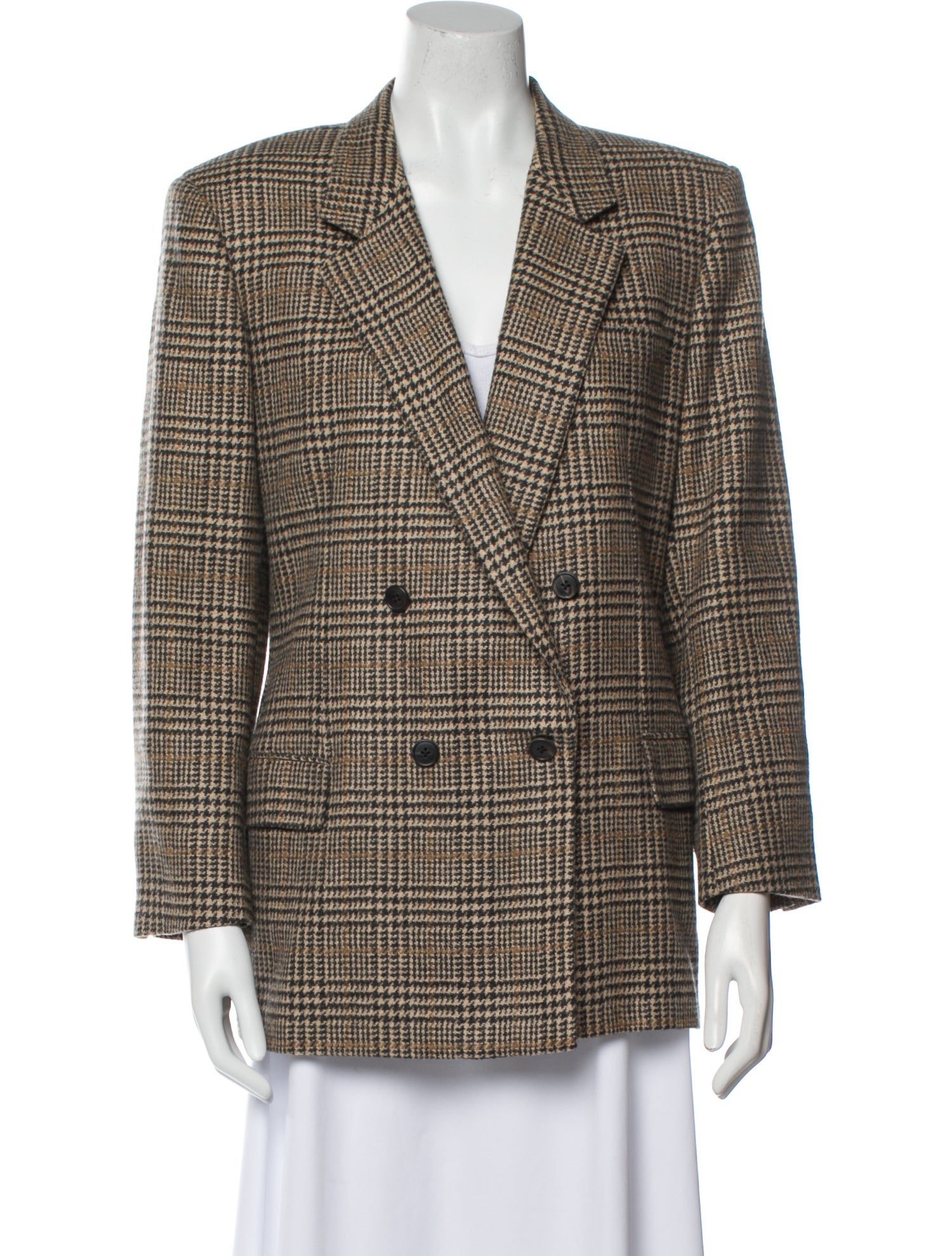 Burberry's Vintage Camel Leather Blazer