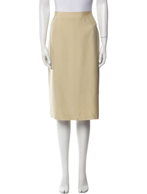 Burberry's Silk Knee-Length Skirt