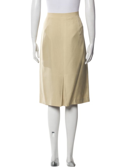 Burberry's Silk Knee-Length Skirt