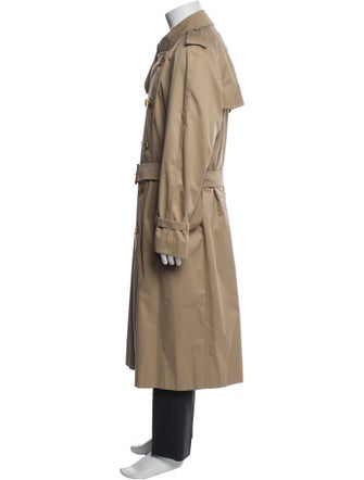 Burberry's House Check Pattern Trench Coat