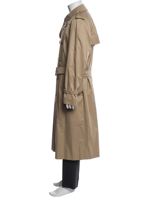 Burberry's House Check Pattern Trench Coat