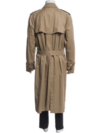 Burberry's House Check Pattern Trench Coat