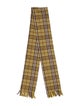 Burberry's Lambswool Nova Check Pattern Scarf