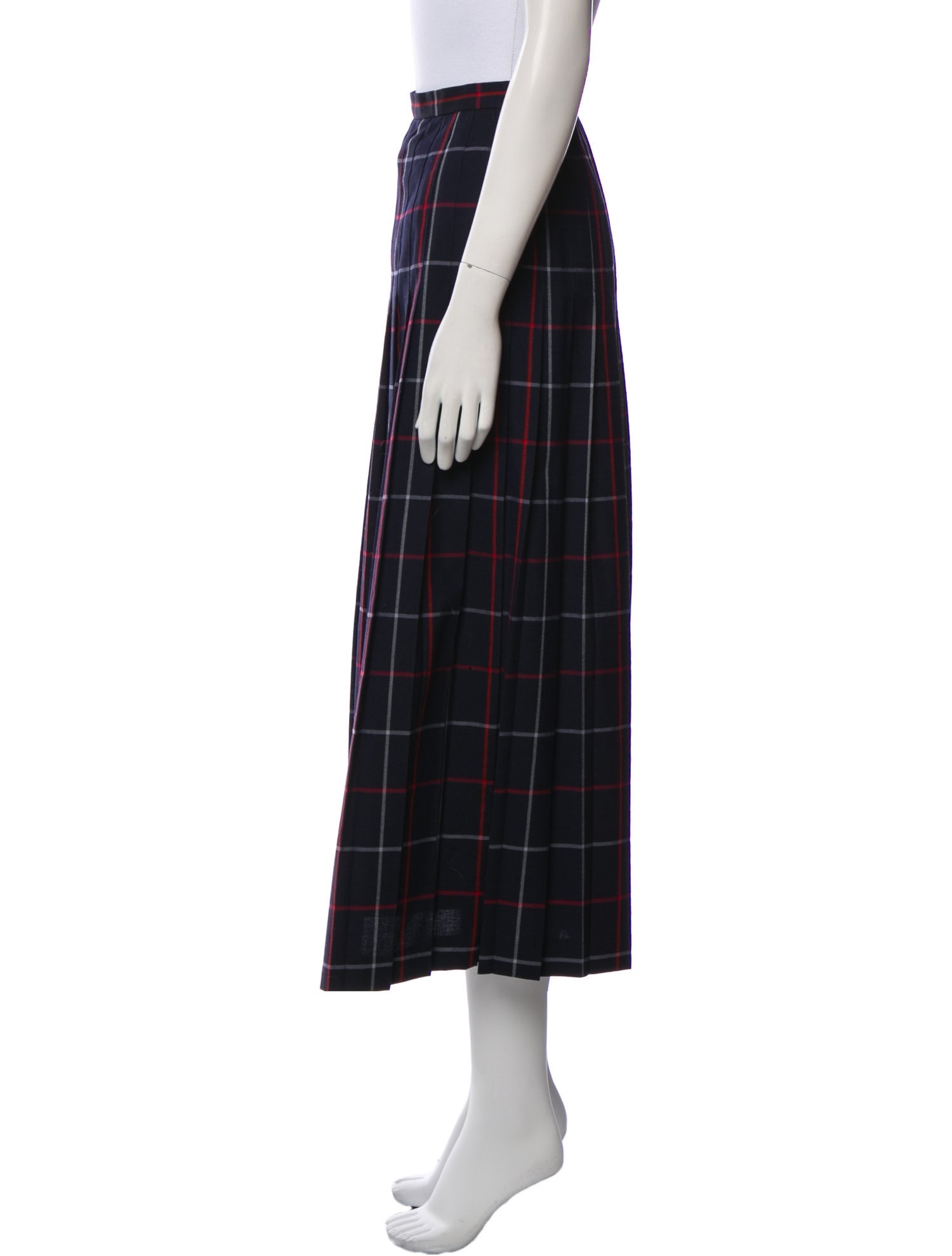 Burberry's Vintage Midi Length Skirt