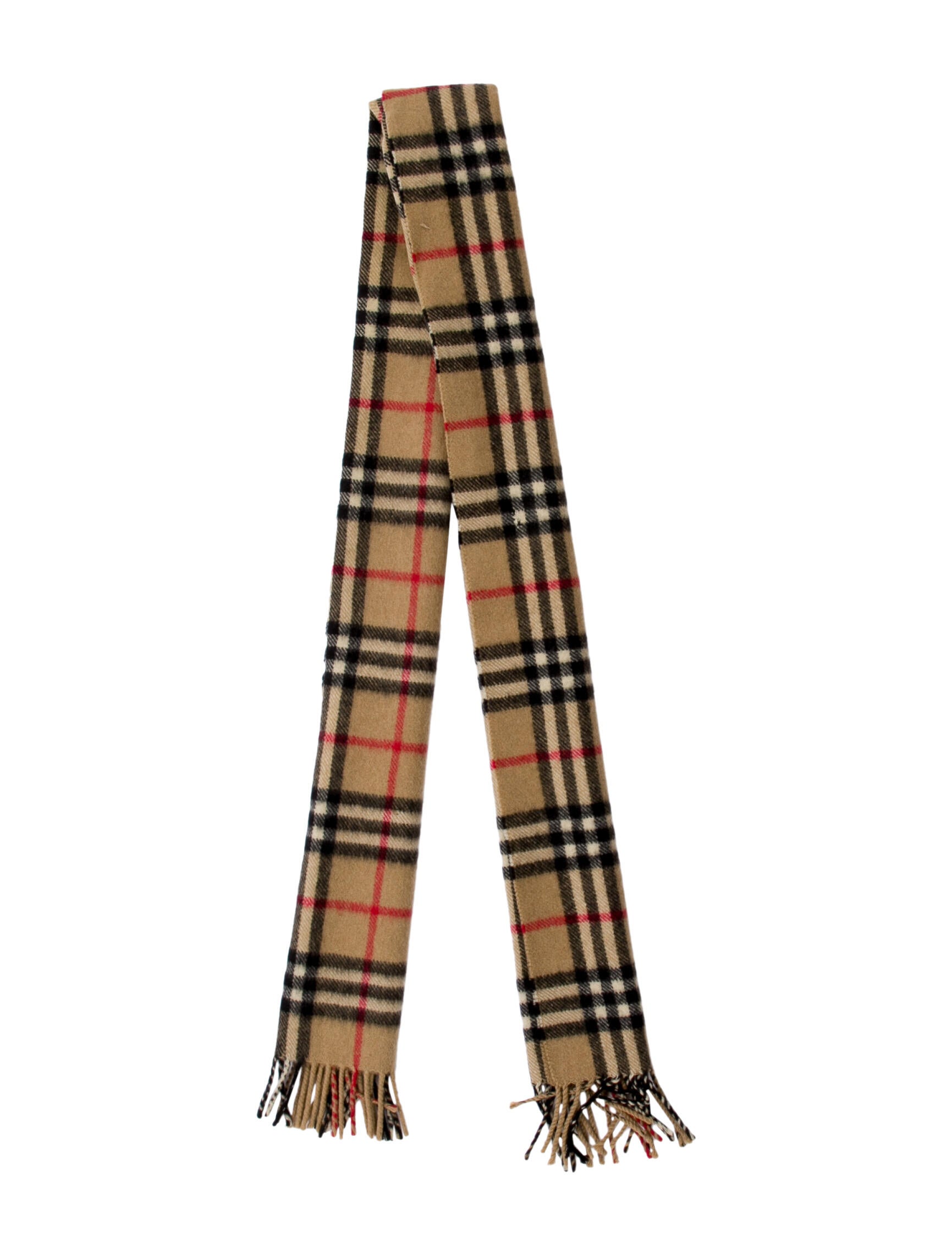 Burberry's Wool Striped Scarf