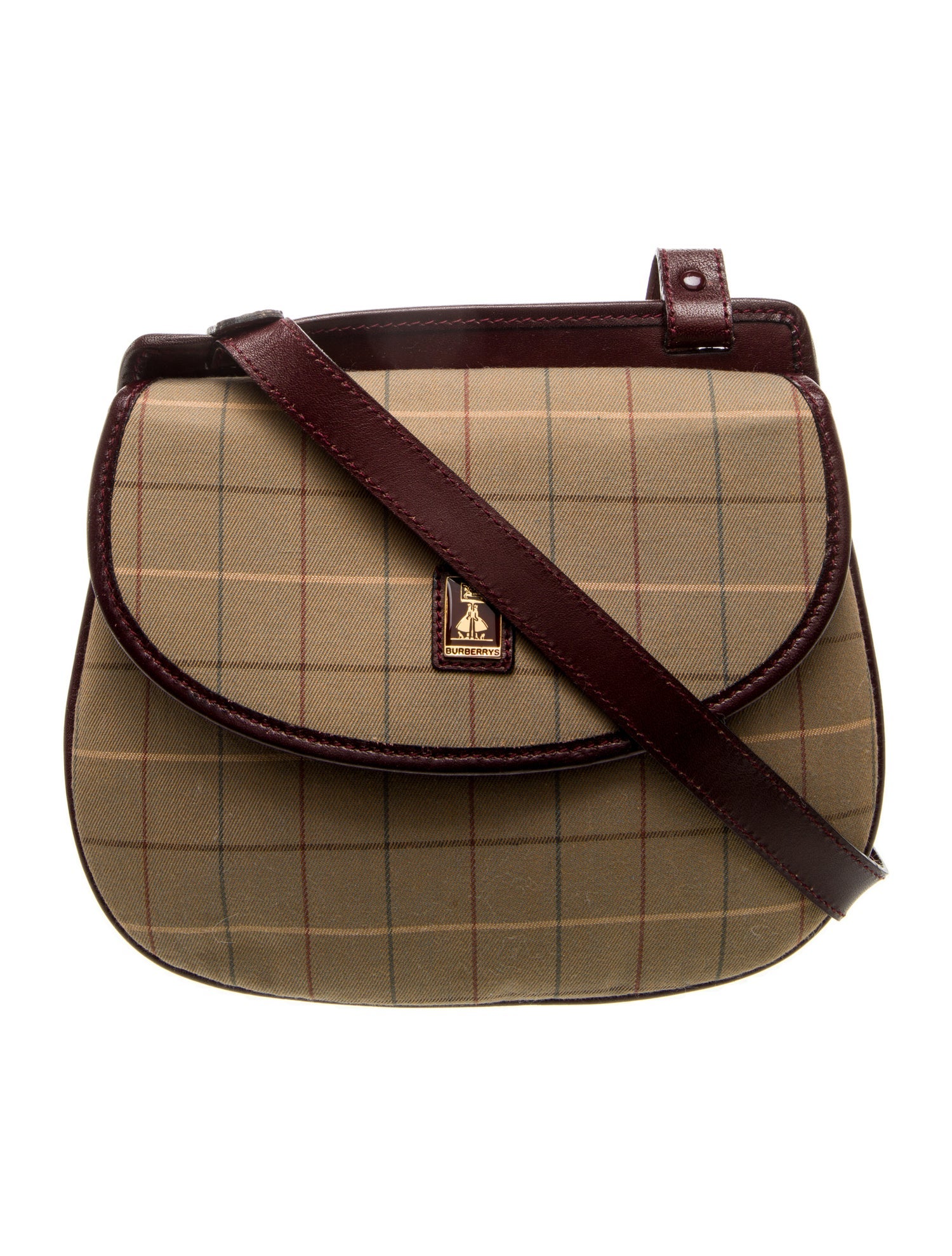 Burberry's Canvas Crossbody Bag Vintage