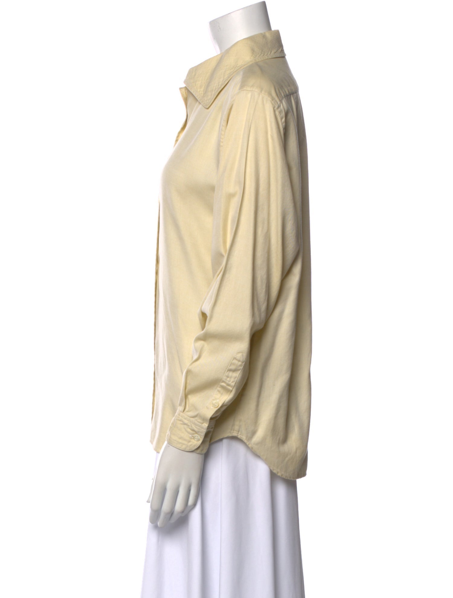 Burberry's Long Sleeve Button-Up Top