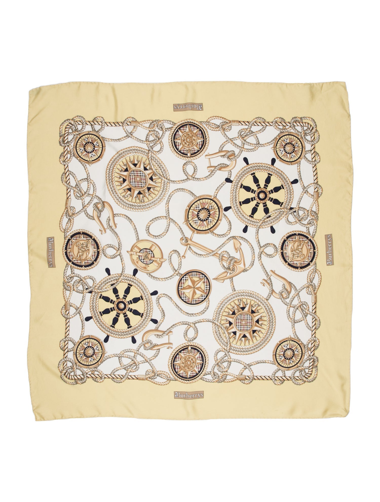 Burberry's Silk Printed Scarf