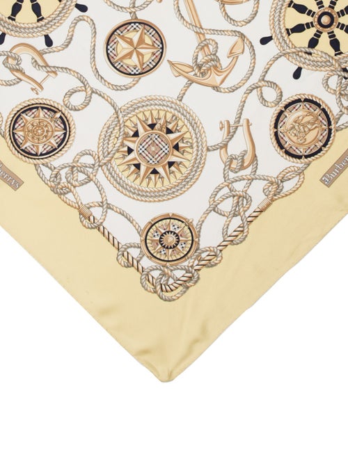 Burberry's Silk Printed Scarf