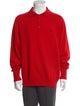 Burberry's Lambswool Mock Neck Polo Sweater