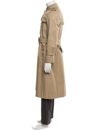 Burberry's Nova Check Pattern Trench Coat