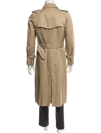 Burberry's Nova Check Pattern Trench Coat