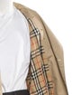 Burberry's Nova Check Pattern Trench Coat