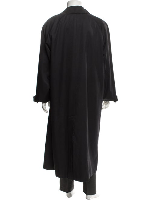 Burberry's Nova Check Pattern Wool Overcoat