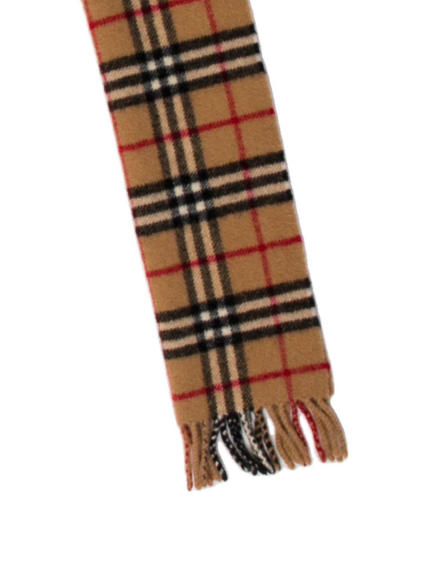 Burberry's Lambswool Vintage Scarf