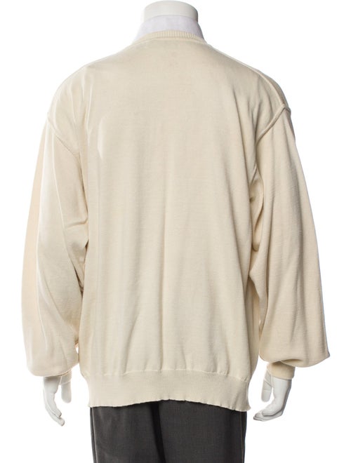 Burberry's V-Neck Long Sleeve Pullover