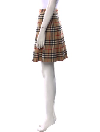 Burberry's Wool Mini Skirt