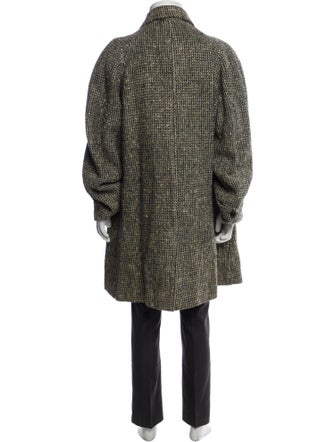 Burberry's Tweed Pattern Overcoat