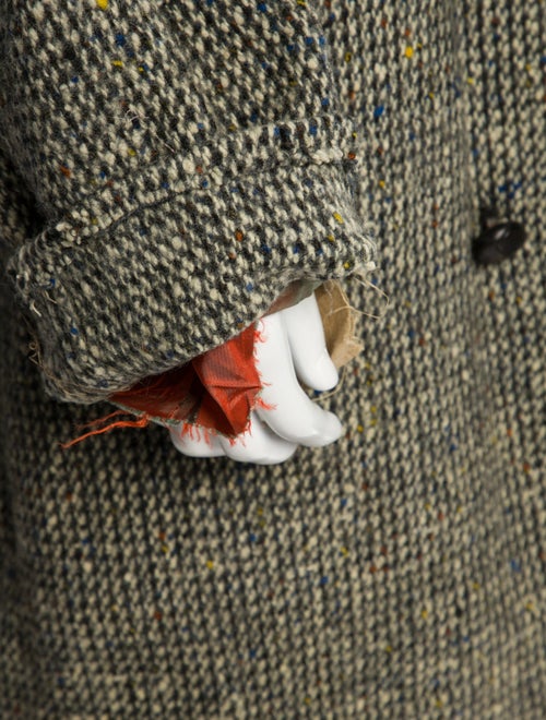 Burberry's Tweed Pattern Overcoat