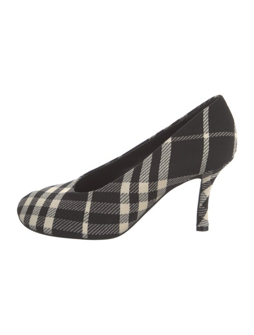 Burberry's Canvas Printed Pumps