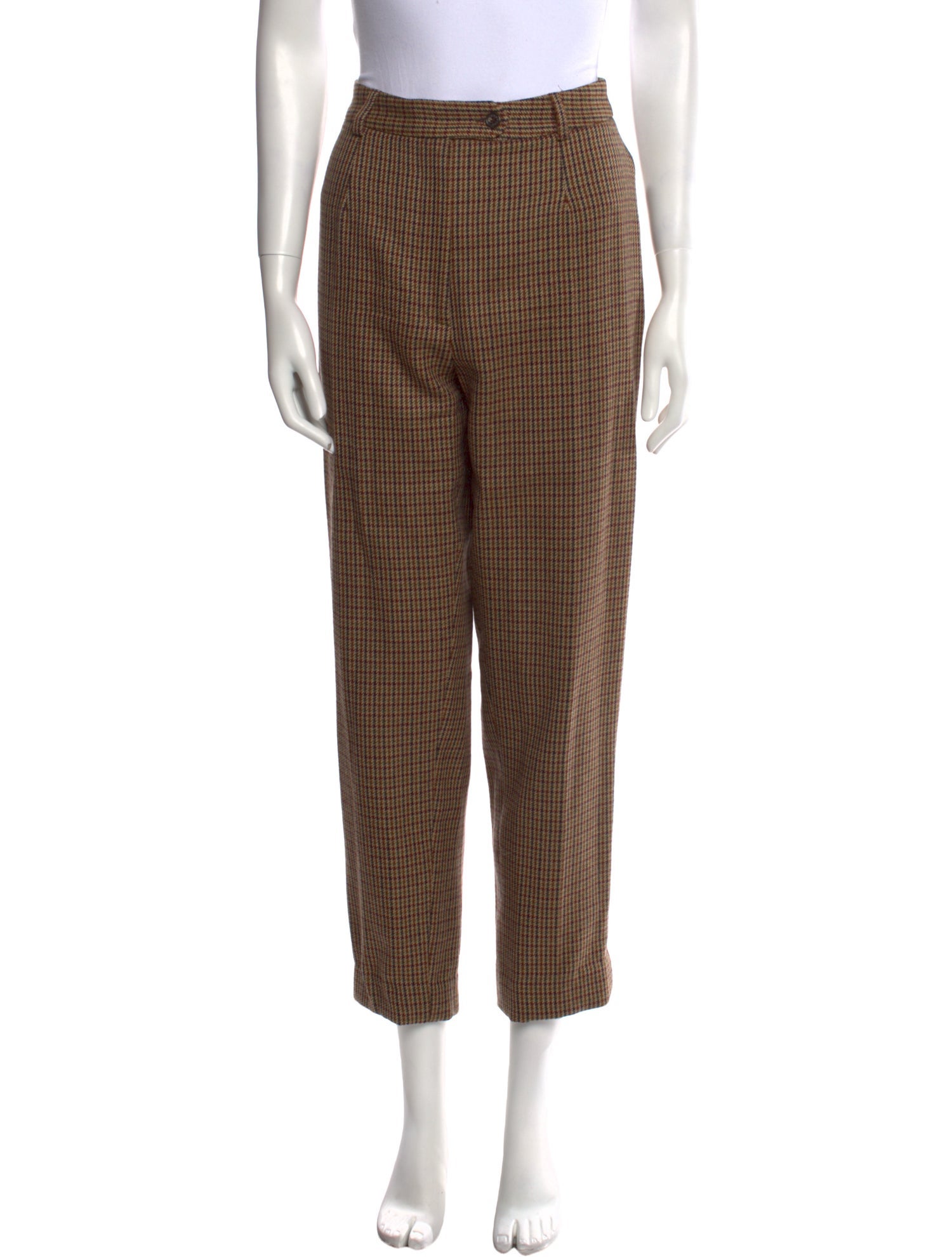 Burberry's Wool Straight Leg Pants