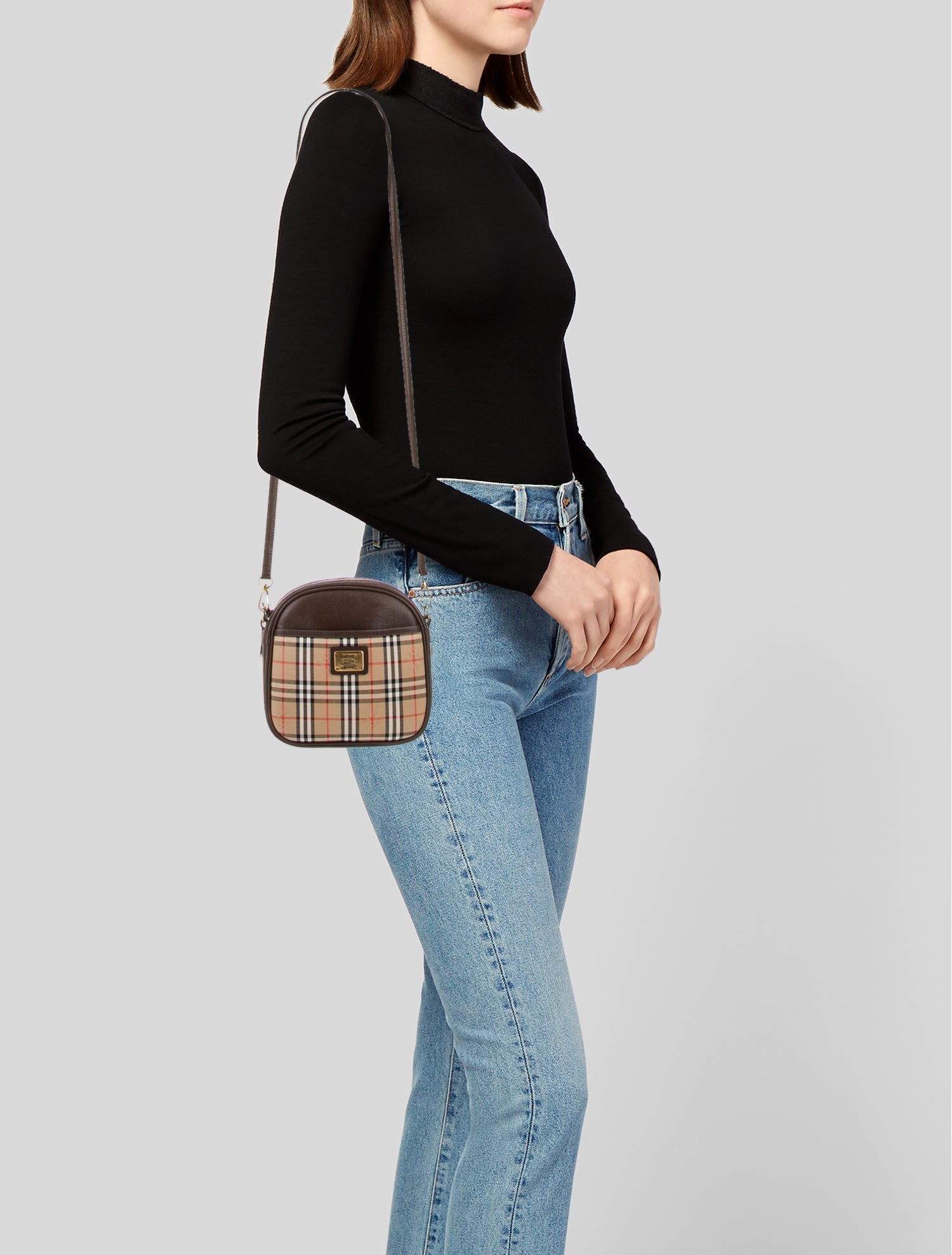 Burberry's Leather Crossbody Bag Mini